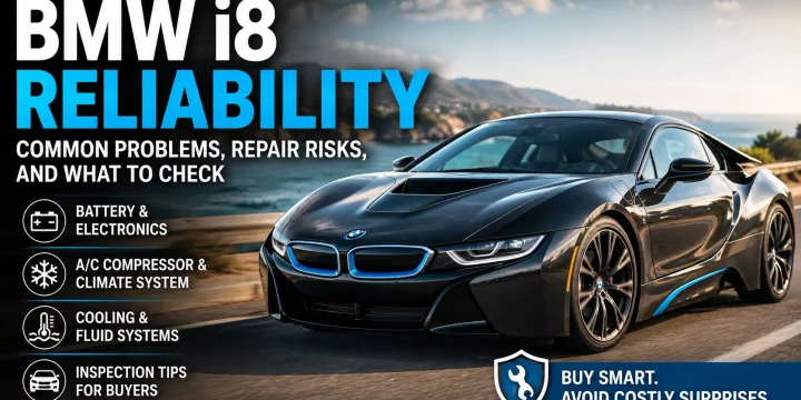 BMW i8 Reliability: Common Problems, Repair Risks, and What to Check