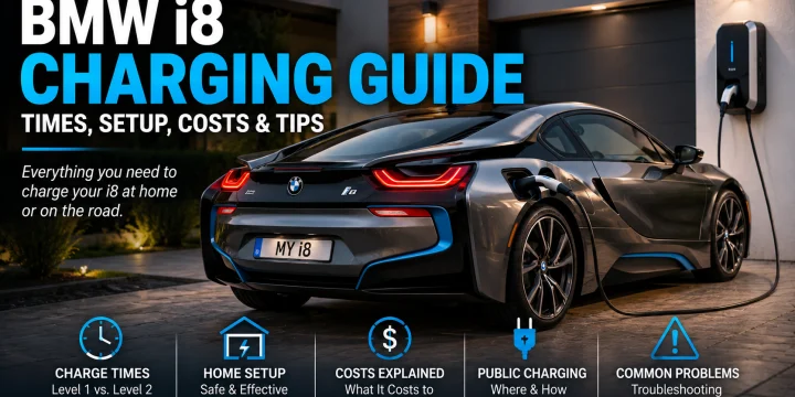 BMW i8 Charging Guide: Charge Times, Home Setup, Costs, and Common Problems