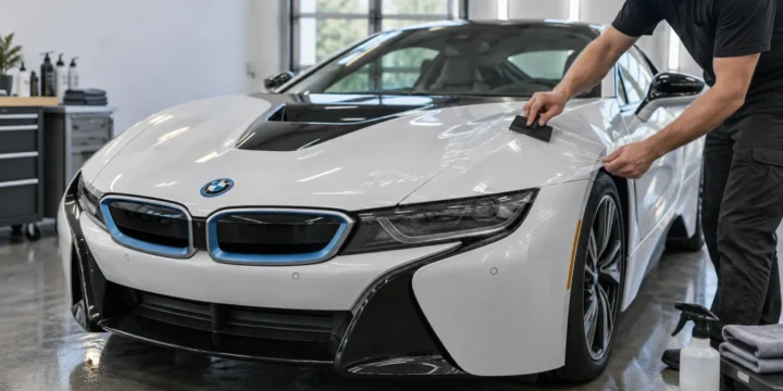 How to Protect the BMW i8 Hood and Fenders From Rock Chips