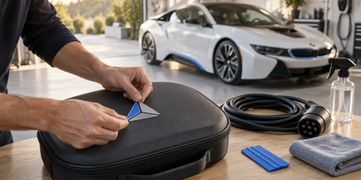 Outdoor Stickers for BMW Club, Garage, and Charging Gear